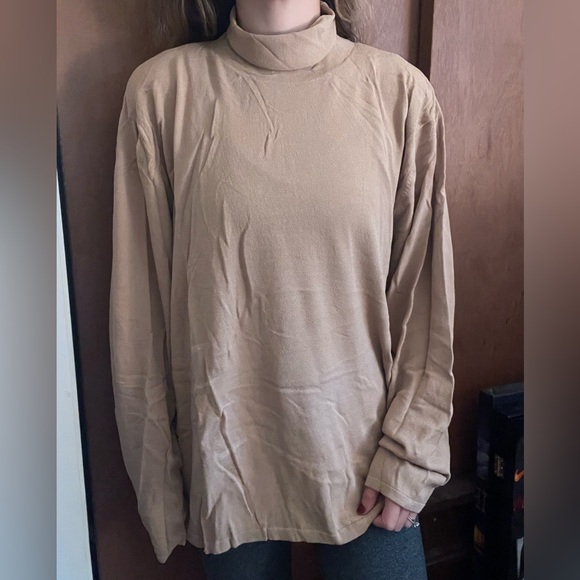 Vintage Jerry Lewis Stretchy Turtleneck 2X - Picture 7 of 7